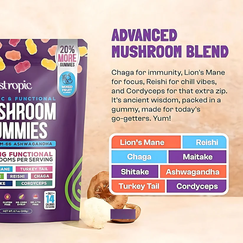 Boostropic Mushroom Gummies